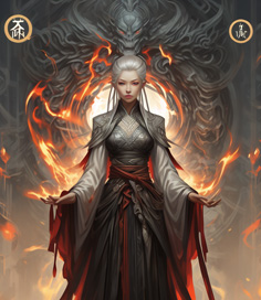 热血传奇道士形象